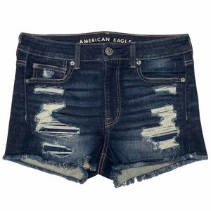 American Eagle Outfitters Hi-Rise Shortie Shorts